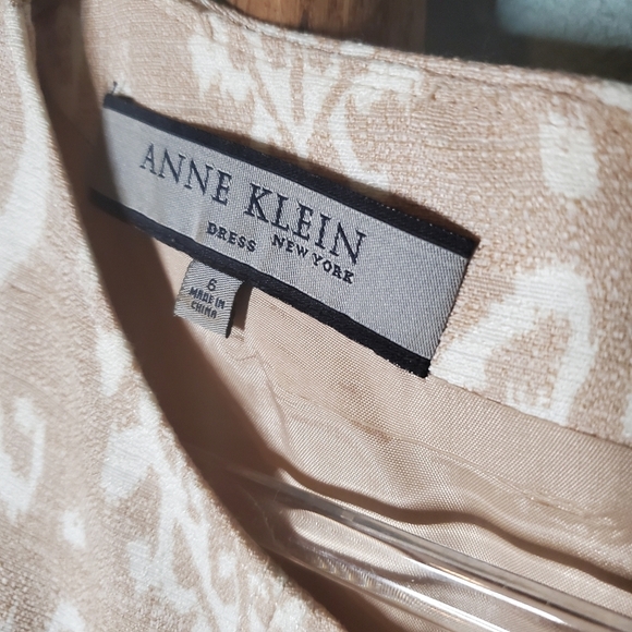 Anne Klein sheath dress with notch size 6 - Picture 3 of 13